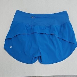 lululemon athletica Vibrant Blue Athletic Shorts